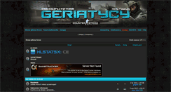 Desktop Screenshot of geriatycy.com.pl