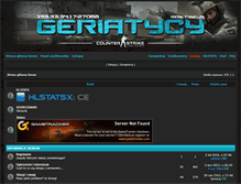 Tablet Screenshot of geriatycy.com.pl